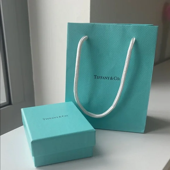 Tiffany & Co. Mom Heart Tag Charm in Sterling Silver